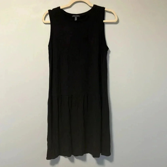 Eileen  Fisher black dress - Picture 1 of 4